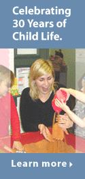 Celebrating 30 years of Child Life at UC - click here for details