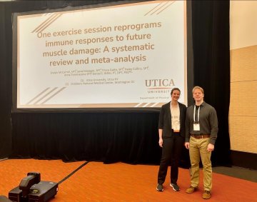 PT students present at the American Physical Therapy Association Conference 2024.