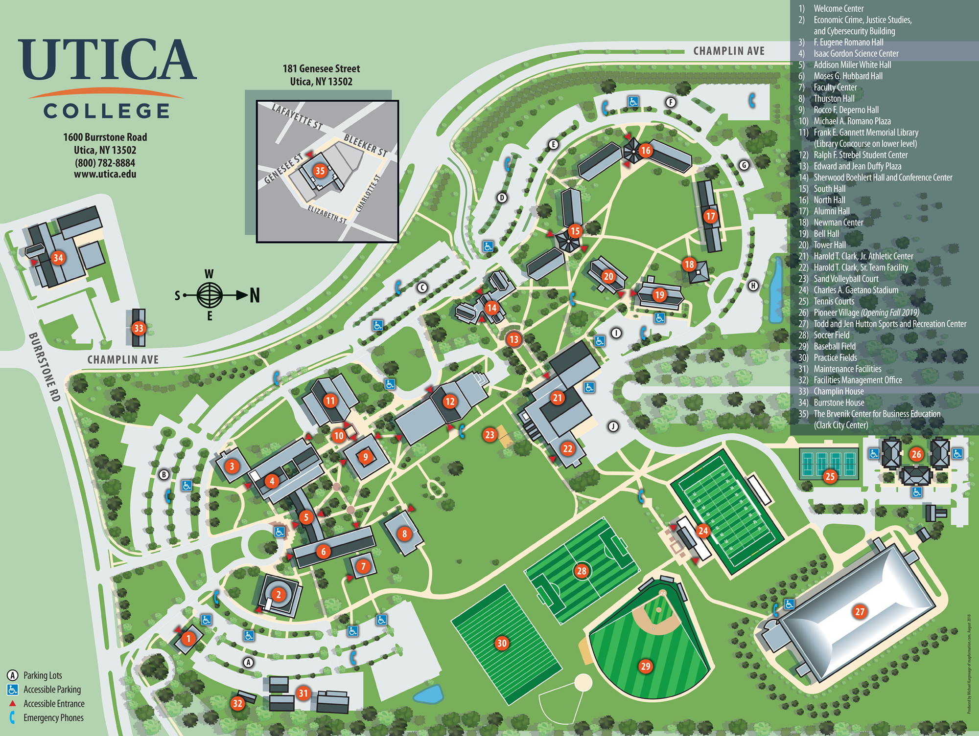 St. John's Campus Map
