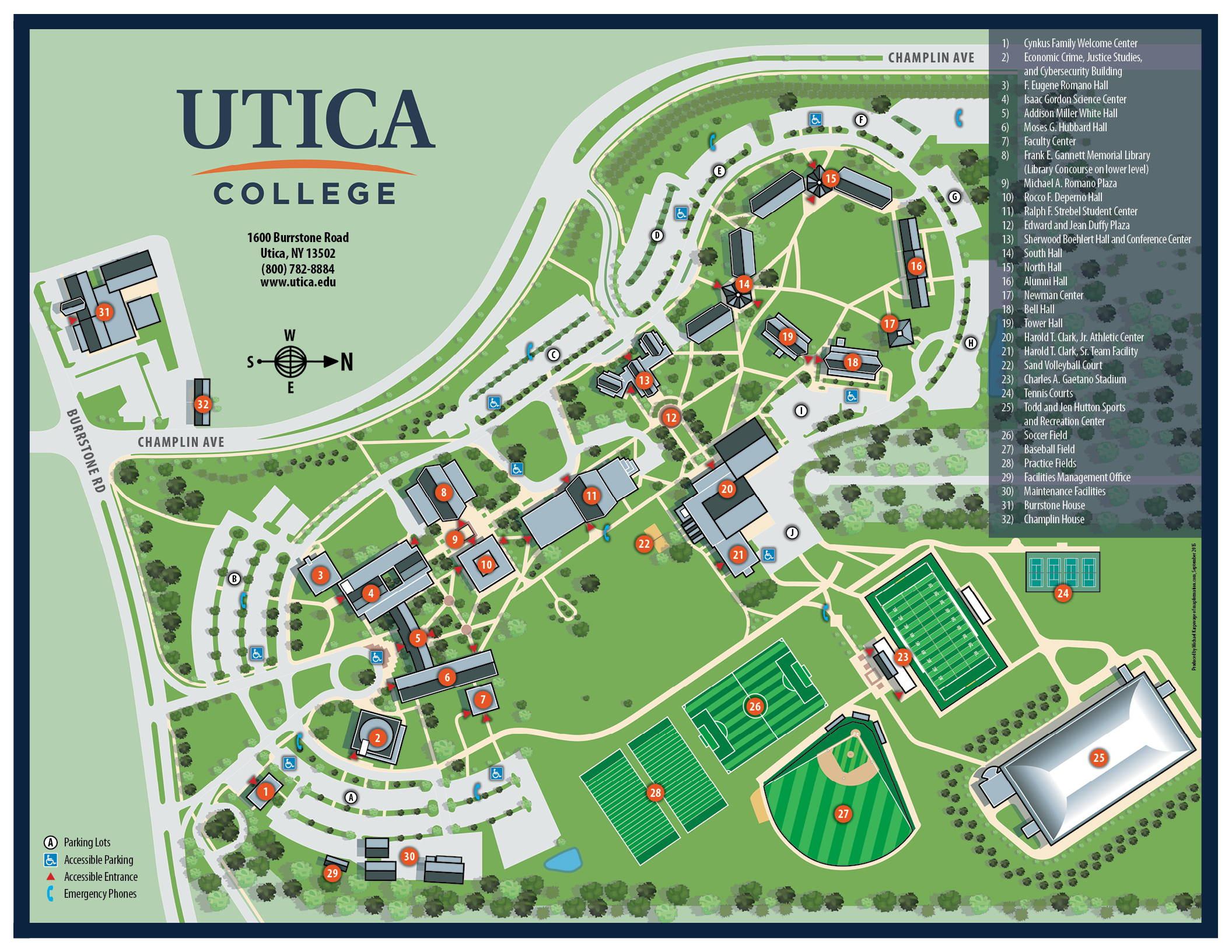 UCCS Map Of Campus