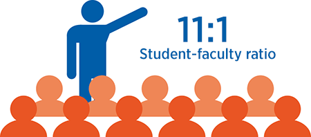 university of houston student faculty ratio